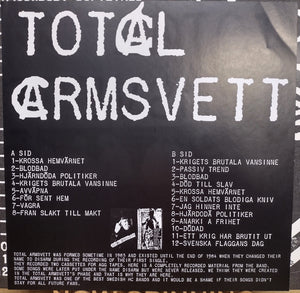 Total Armsvett - Anarki A Frihet (Vinyl/Record)