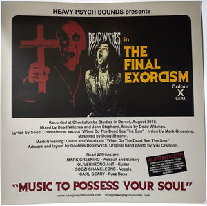 Dead Witches - The Final Exorcism (Vinyl/Record)