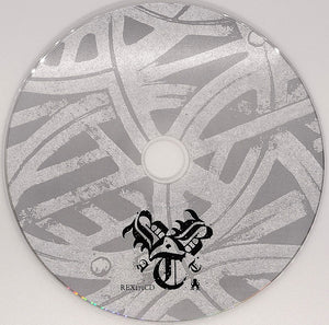 Bible Black Tyrant - Encased In Iron CD
with a logo and text on a gray background