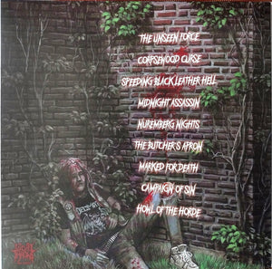 Sadistic Force - Midnight Assassin back album cover.