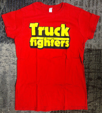 Truckfighters - Red Logo T-Shirt (Ladies)