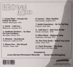 Brown Acid - The Third Trip (CD)