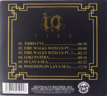 Cargar imagen en el visor de la galería, IO - Fire back compact disc cover.