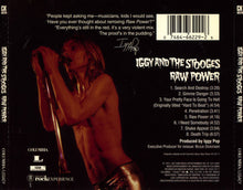 Load image into Gallery viewer, Iggy And The Stooges - Raw Power back compact disc cover.