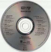 Load image into Gallery viewer, Iggy Pop - Blah Blah Blah compact disc.