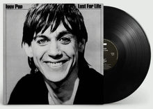 Charger l'image dans la galerie, Vinyl record with a black and white portrait of Iggy Pop on the cover