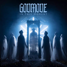 Charger l'image dans la galerie, Album cover for 'Godmode' by In This Moment with a central figure and silhouetted figures in front.