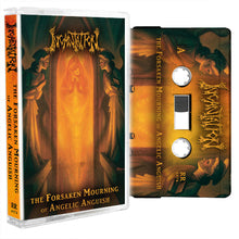 Cargar imagen en el visor de la galería, Cover art for Incantation album 'The Forsaken Mourning Of Angelic Anguish' featuring a dark, atmospheric scene with figures and a title sequence.