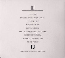 Load image into Gallery viewer, Inner Altar - Vol III back compact disc cover.