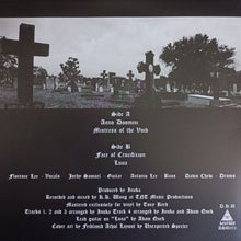 Charger l&#39;image dans la galerie, Album cover with a cemetery scene and text detailing tracklist and credits.