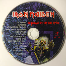 Charger l&#39;image dans la galerie, CD disc of Iron Maiden&#39;s &#39;No Prayer for the Dying&#39; with album cover art and tracklist.