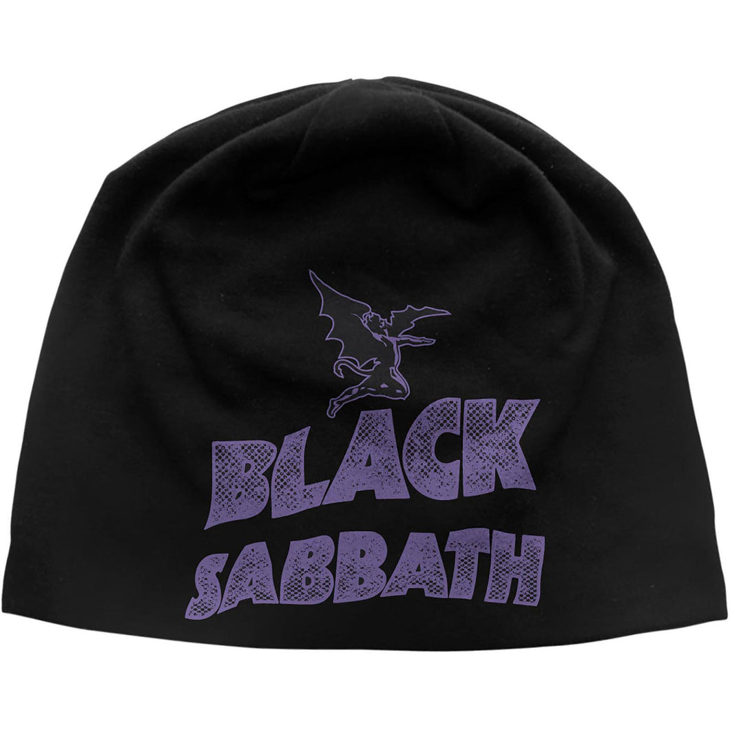 Black Sabbath - Unisex Beanie Hat:  Logo And Devil (Black)