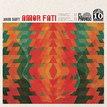 Load image into Gallery viewer, Album cover with geometric pattern and text &#39;Amor Fatá&#39; by Jakob Skøtt