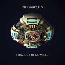 Cargar imagen en el visor de la galería, Album cover for 'From Out of Nowhere' by Jeff Lynne's ELO with a futuristic design on a dark background.