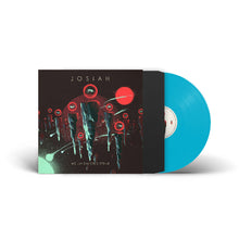 Cargar imagen en el visor de la galería, Vinyl record with a black cover featuring red and green elements on a white background