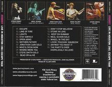 Charger l'image dans la galerie, Journey - Live In Houston 1981 Escape Tour back compact disc cover.