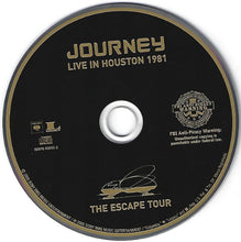 Charger l'image dans la galerie, Journey - Live In Houston 1981 Escape Tour compact disc.