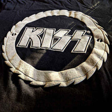 Load image into Gallery viewer, Kiss - Unisex T-Shirt:  Buzzsaw Logo / Hi-Build (Black)