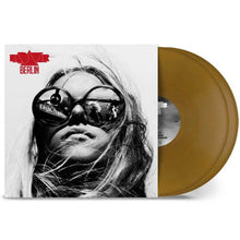Load image into Gallery viewer, Vinyl record with a cover featuring a black and white portrait of a person wearing sunglasses, with 'Berlin' branding.