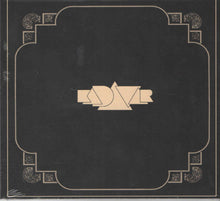 Load image into Gallery viewer, Album cover with a decorative border and central logo on a black background