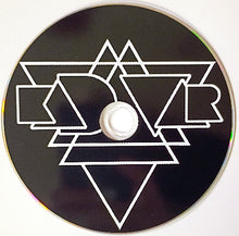 Load image into Gallery viewer, Disc with geometric design and 'Kadavar' branding on a white background