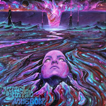 Charger l&#39;image dans la galerie, Album cover with a stylized face and cosmic design, featuring the band King Buffalo Acheron.