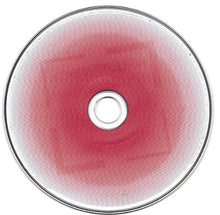 Load image into Gallery viewer, Close-up of a CD with a red and white design on a white background