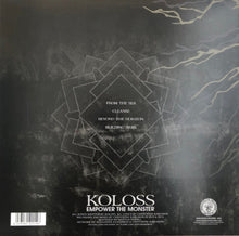 Charger l'image dans la galerie, Album cover with geometric design and text on a dark background