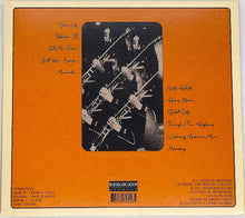 Charger l'image dans la galerie, Album cover with musicians and tracklist on an orange background