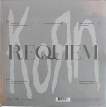 Charger l'image dans la galerie, Album cover with 'REQUIEM' text and abstract shapes on a gray background