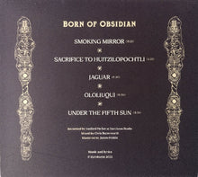 Charger l'image dans la galerie, Kurokuma - Born Of Obsidian back album cover.
