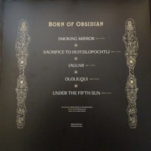 Cargar imagen en el visor de la galería, Album cover with text and decorative elements on a black background