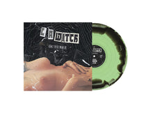 Load image into Gallery viewer, Vinyl record with a black and white cover featuring artistic design and text.