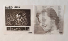 Load image into Gallery viewer, Album cover for 'Deadlights' by Lauren Lakis with text and images on a white background