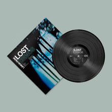 Load image into Gallery viewer, Vinyl record and cover with 'LOST' branding on a light gray background