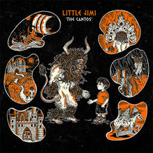 Charger l'image dans la galerie, Illustrations of a creature, a boy, and various scenes with 'Little Jimi' branding on a dark background.