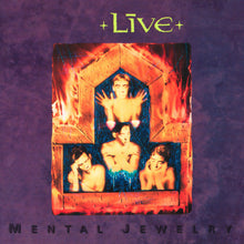 Cargar imagen en el visor de la galería, Live - Mental Jewelry front vinyl record cover artwork.