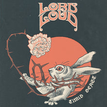 Charger l'image dans la galerie, Album cover with a rabbit, flower, and text on a dark background