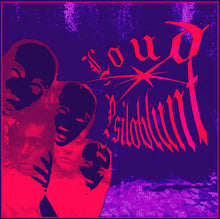 Load image into Gallery viewer, Album cover with stylized text and abstract design in purple and red tones.