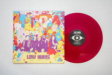 Cargar imagen en el visor de la galería, Vinyl record with colorful cover and red disc on a white background
