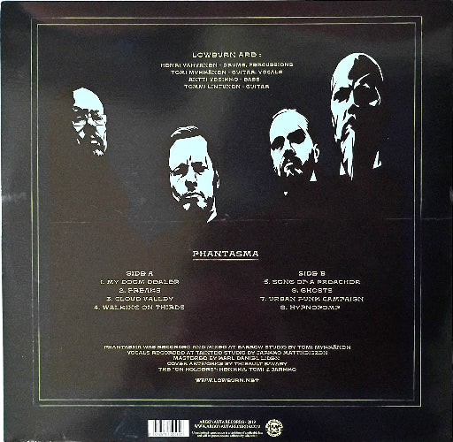 Lowburn - Phantasma Vinyl – The Cosmic Peddler