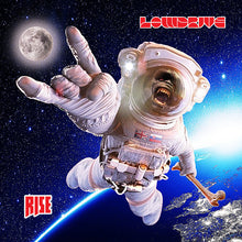 Cargar imagen en el visor de la galería, Album cover with an astronaut in space, Earth in the background, and 'LOWDRIVE' and 'RISE' logos.