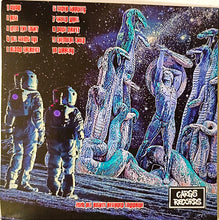 Cargar imagen en el visor de la galería, Album cover with astronauts and alien statues against a cosmic background, featuring 'Cargos Records' logo.