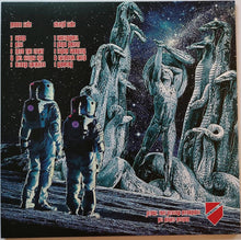 Charger l'image dans la galerie, Album cover with astronauts and alien statues against a space-themed background