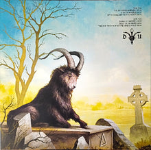 Charger l'image dans la galerie, Album cover with a goat, tree, and cross, featuring the band 'Druu'.