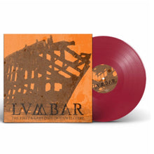 Load image into Gallery viewer, Vinyl record with orange cover featuring 'LVM BAR' text on a white background