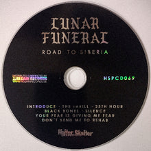 Charger l'image dans la galerie, Lunar Funeral - Road To Siberia compact disc.