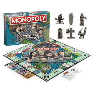 Metallica - Monopoly World Tour Edition Board Game