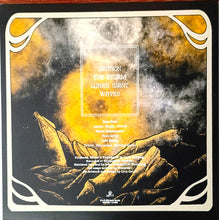 Charger l'image dans la galerie, Album cover with abstract design and text, featuring a central yellow circle and leaf-like shapes.