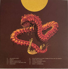Cargar imagen en el visor de la galería, Mammoth Volume - The Cursed Who Perform The Larvagod Rites back vinyl record cover artwork.